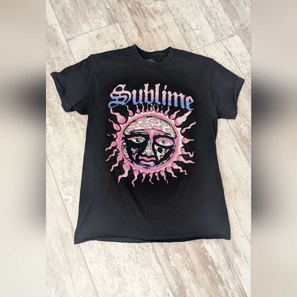 Sublime Black Short Sleeve Graphic Tee